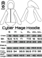 Cyber Mage Hoodie DSFusion Dark Star Fusion Pawstar goth pastel kawaii lolita harajuku fashion cybergoth punk cyberpunk rave raver festival dog fashion for furry furries
