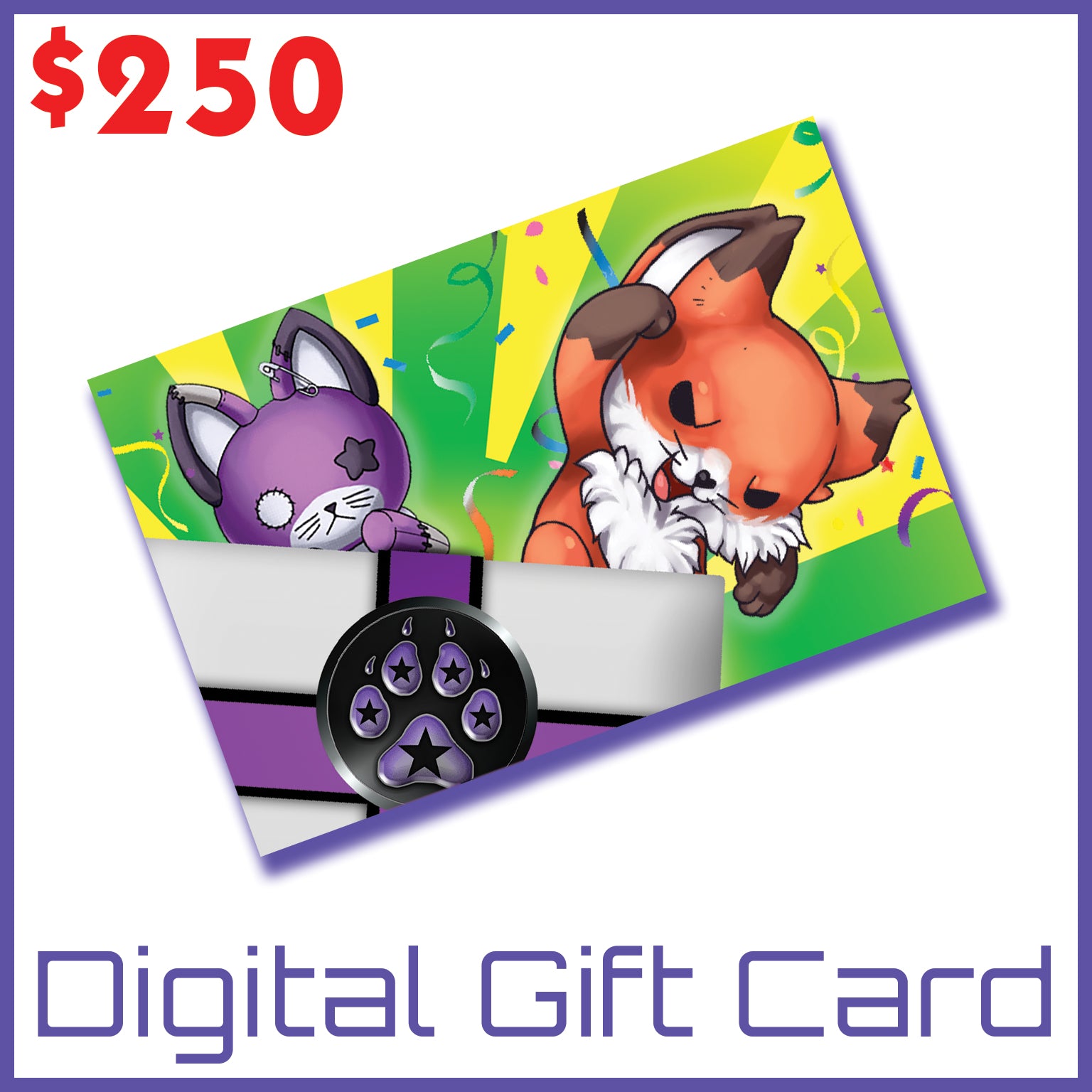 Pawstar Digital Gift Card - Pawstar pawstaraa Gift Card cosplay, costume, furry, gift card, ship-15, swag