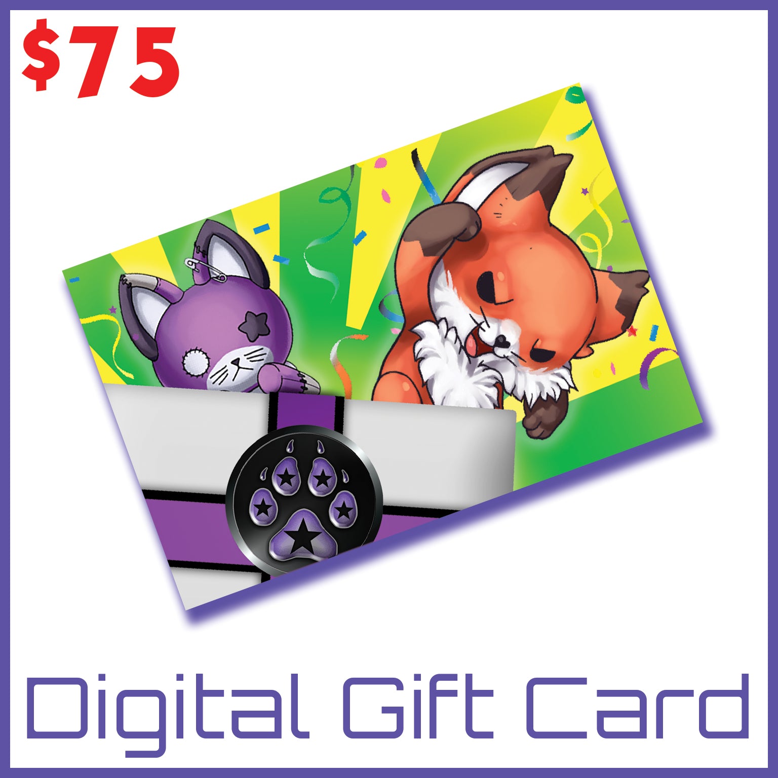 Pawstar Digital Gift Card - Pawstar pawstaraa Gift Card cosplay, costume, furry, gift card, ship-15, swag