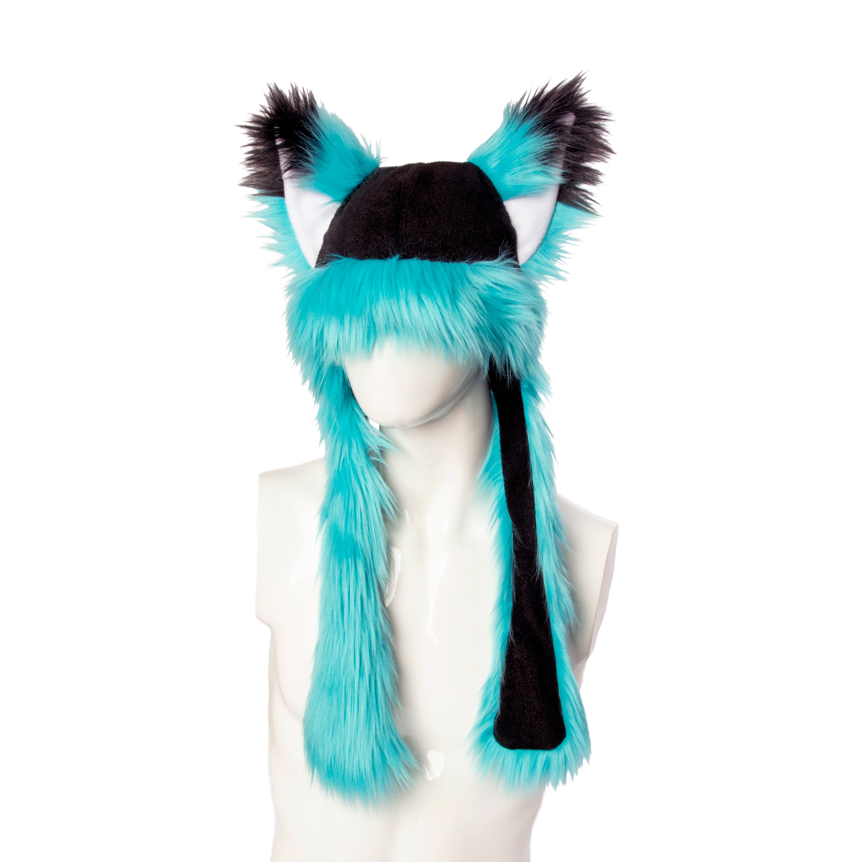 Fox Yip Hat III - Pawstar Pawstar Fleece Hats canine, cosplay, costume, fox, furry, hat, orange, ship-15, ship-15day