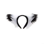 white Fox Ears - Pawstar Fox Yip Ear Headband - fox ears headband for costumes, cosplay, fursuit, fashion, therian