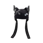 Pin Punx Fox Hat - Extra Warm - Pawstar Pawstar Fleece Hats canine, cosplay, costume, fox, furry, hat, ship-15, ship-15day