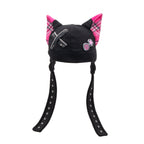 Pin Punx Fox Hat - Extra Warm - Pawstar Pawstar Fleece Hats canine, cosplay, costume, fox, furry, hat, ship-15, ship-15day
