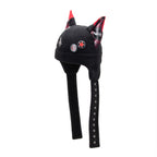 Pin Punx Fox Hat - Extra Warm - Pawstar Pawstar Fleece Hats canine, cosplay, costume, fox, furry, hat, ship-15, ship-15day