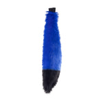 blue with black tip Mini Fox Tail - Pawstar Pawstar Tails canine