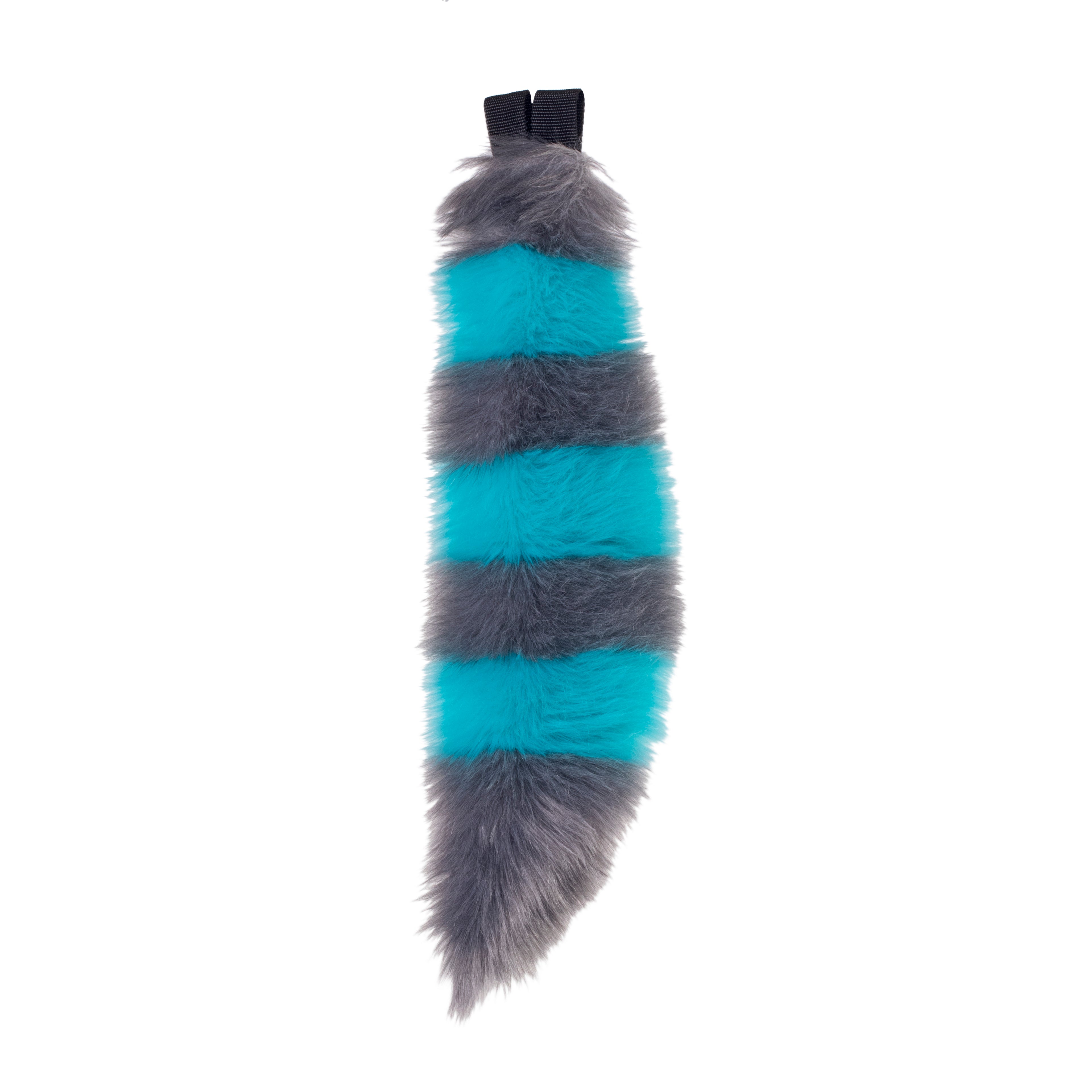 Pawstar Cheshire Mini Fox Tail alice in wonderland furry fluffy partial fursuit halloween costume or cosplay accessory