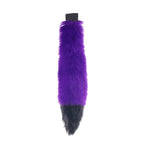 purple with black tip canine Mini Fox Tail - Pawstar Pawstar Tails 