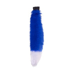 blue with white tip canine Mini Fox Tail - Pawstar Pawstar Tails 