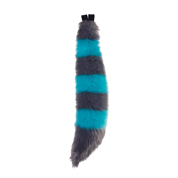 Pawstar Cheshire Full Fox Tail cat kitty alice in wonderland  furry fluffy partial fursuit halloween costume or cosplay accessory