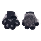 Wild Wolf Fur PawMitts - Pawstar Pawstar PawMitts cosplay, costume, furry, fursuit, hand paws, paw, ship-15, ship-30day