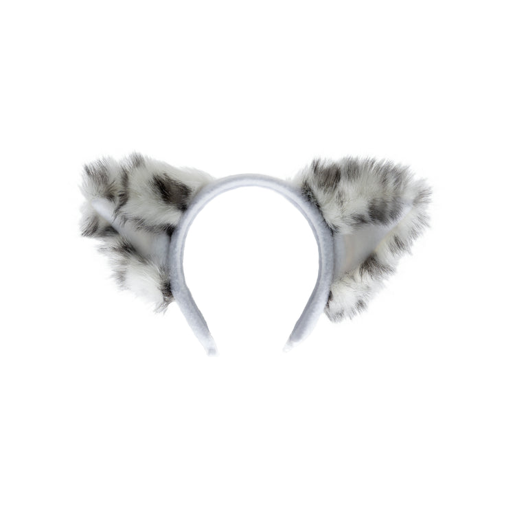 Snow Leopard Fluffy Mew Headband - Pawstar Pawstar Ear Headband cat, cosplay, costume, ear, furry, ship-15, ship-15day