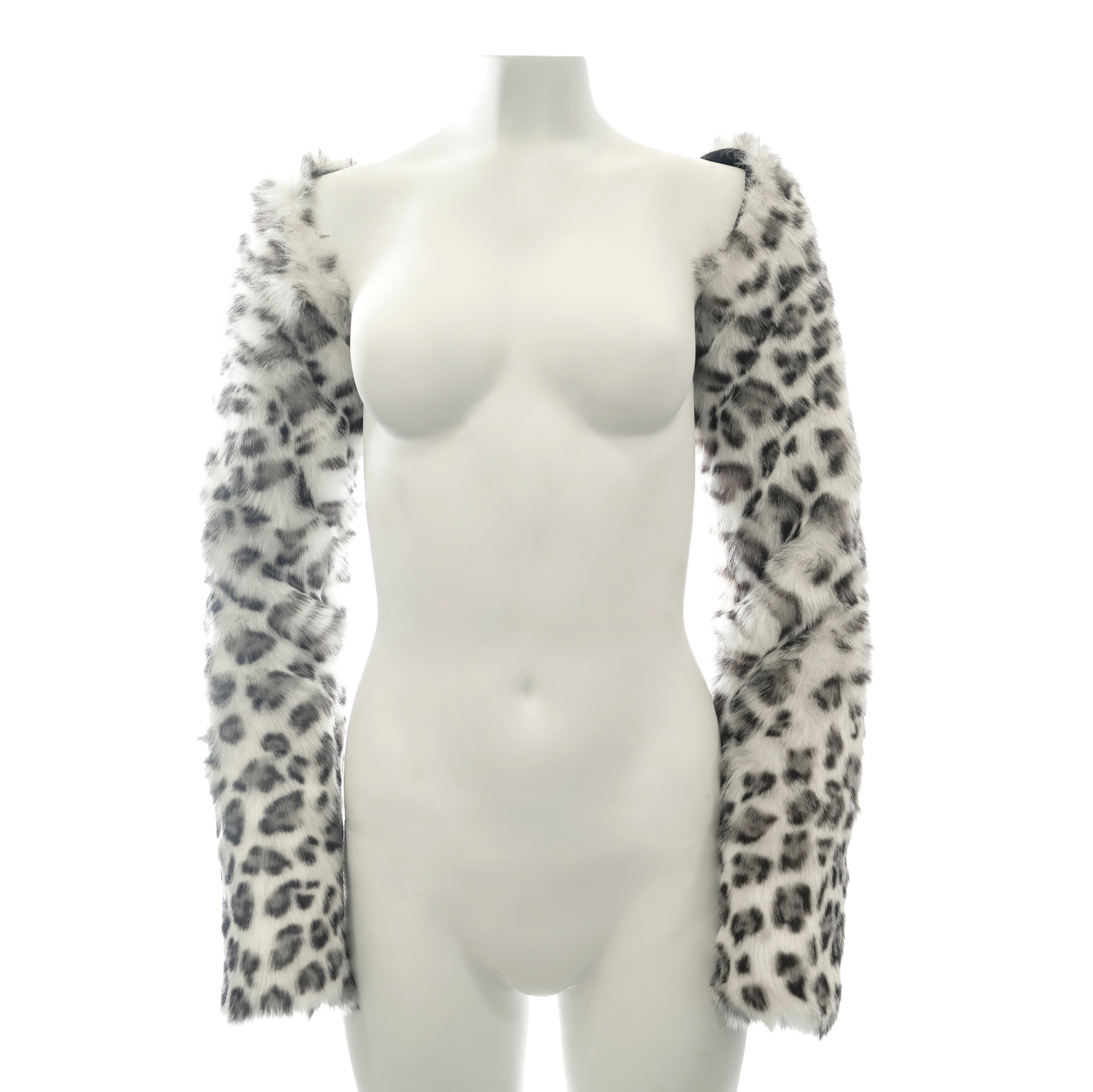 Snow Leopard Fur Arm Sleeves - Pawstar Pawstar Arm Sleeves Arm Sleeves, clothing, cosplay, costume, furry, fursuit, ship-15, ship-30day
