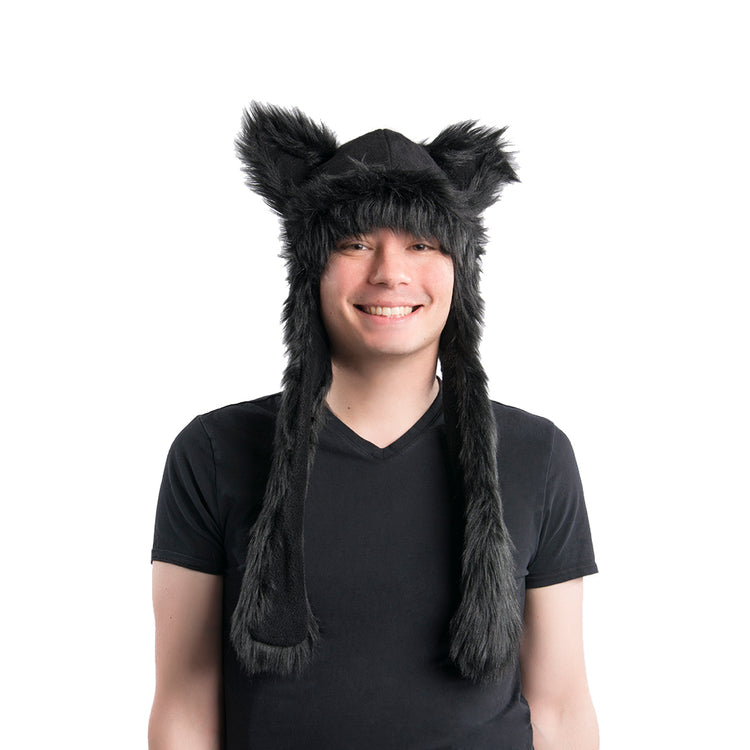Fluffy Mew III Hat - Pawstar Pawstar Fleece Hats cat, cosplay, costume, feline, furry, hat, ship-15, ship-15day