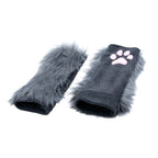 grey gray Paw Warmer - Monster Fur - Pawstar Pawstar PawWarmers 