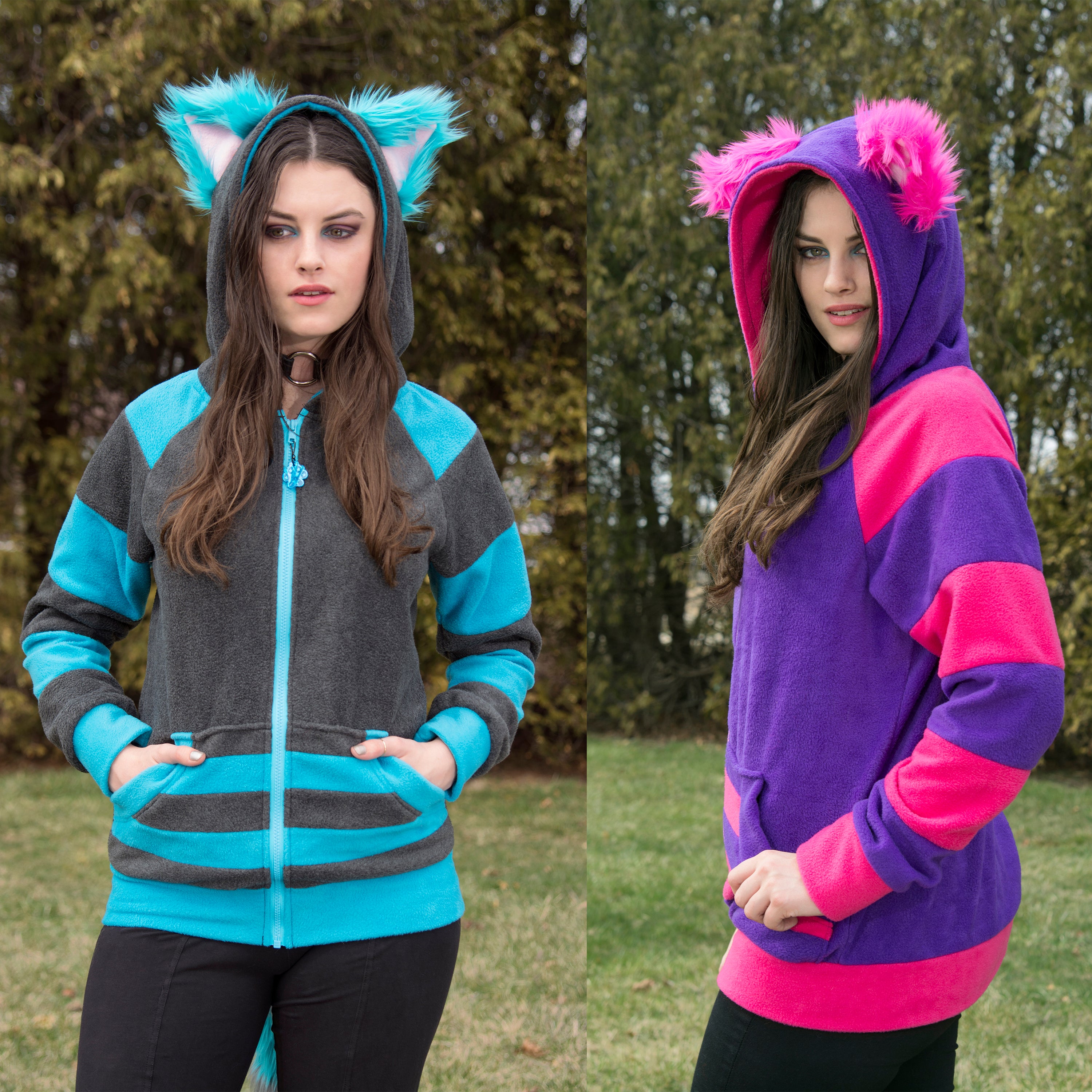 Cheshire Mew Hoodie Pawstar