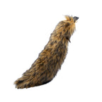 Wild Wolf Fur Mini Tail - Pawstar Pawstar Tails canine, cosplay, costume, furry, ship-15, ship-15day, tail, wolf