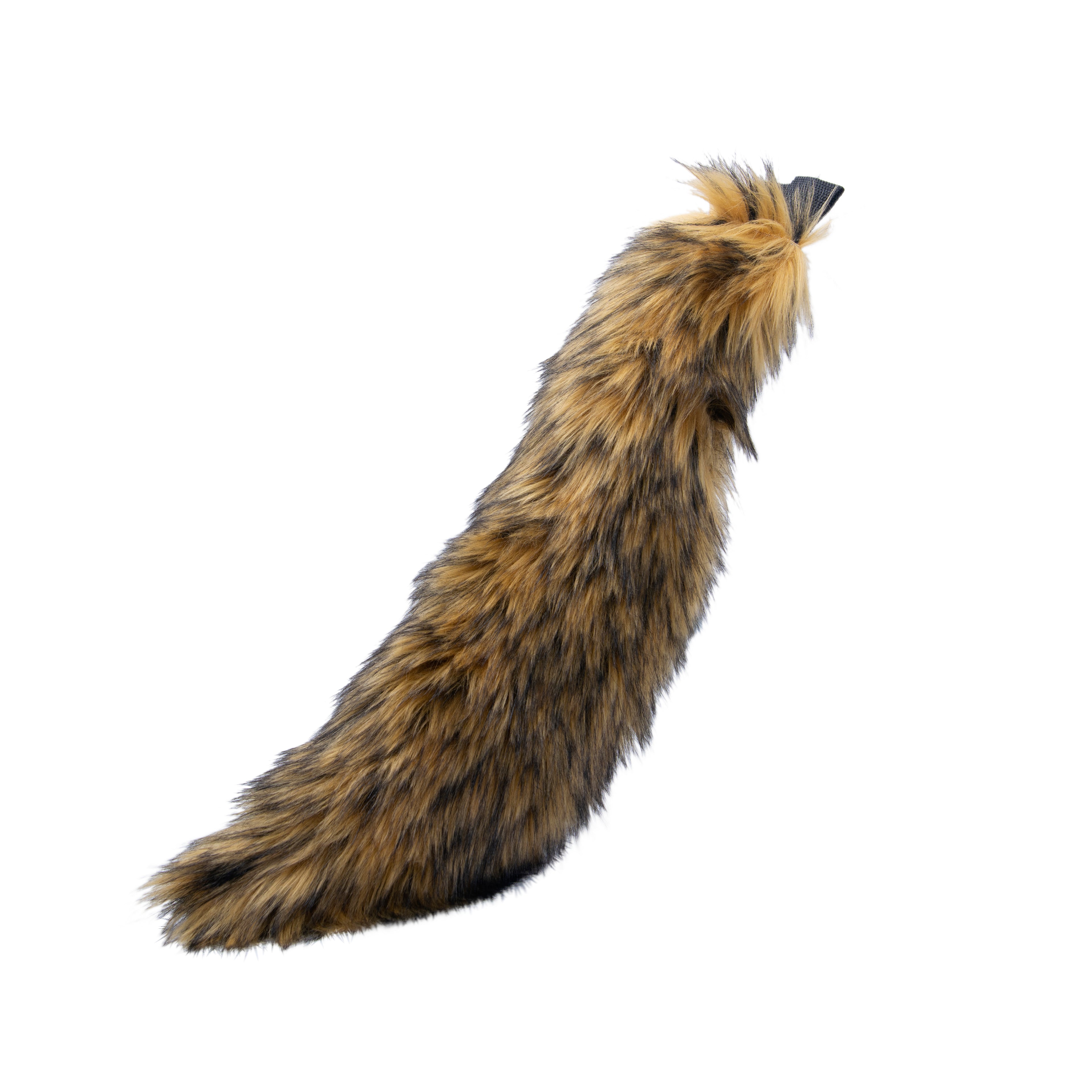 Wild Wolf Fur Mini Tail - Pawstar Pawstar Tails canine, cosplay, costume, furry, ship-15, ship-15day, tail, wolf
