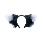black Fox Ears - Pawstar Fox Yip Ear Headband - fox ears headband for costumes, cosplay, fursuit, fashion, therian