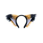 Butterscotch brown Fox Ears - Pawstar Fox Yip Ear Headband - fox ears headband for costumes, cosplay, fursuit, fashion, therian