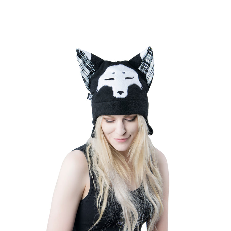 Nippers™ the Spooky Fox Hat - Pawstar Pawstar Fleece Hats canine, cosplay, costume, fox, furry, hat, nippers, ship-15, ship-30day