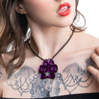 purple Pawstar Logo Bit Necklace - Pawstar Pawstar Necklaces , cosplay, costume, Cutebits, furry, 